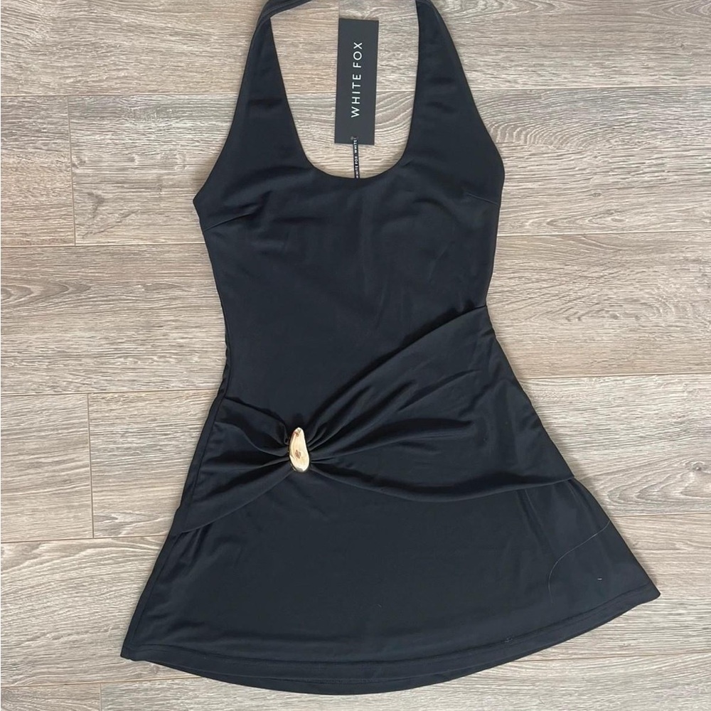 Black Halter Dress